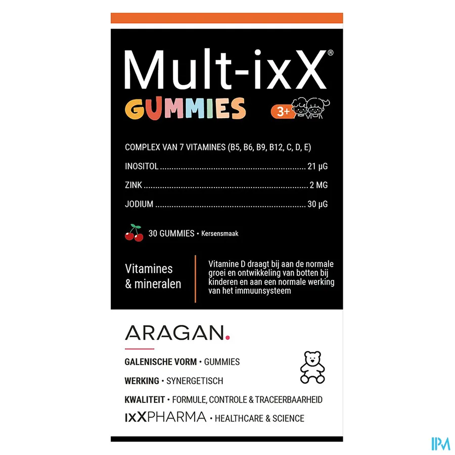 packshot van Multi-ixX Gummies 30 gummies