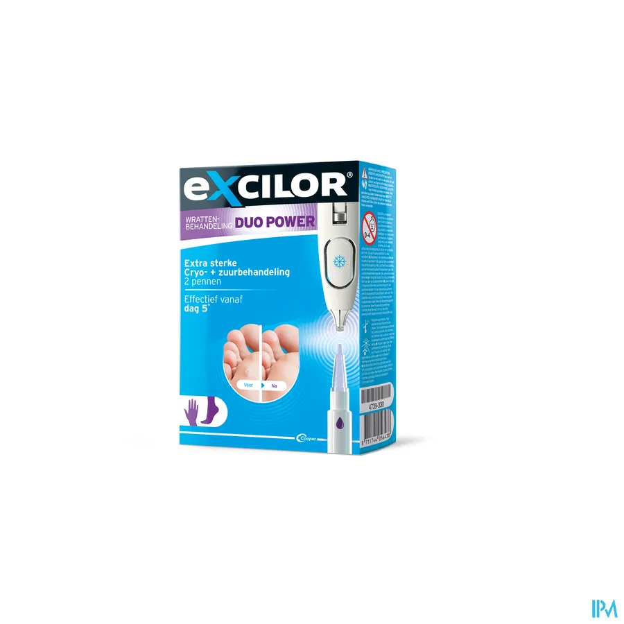 packshot van Excilor Wrattenbehandeling Duo Power 10 ml +1,5 g