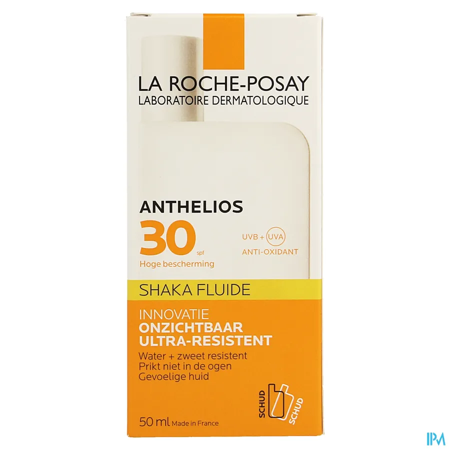 packshot van La Roche-Posay Anthelios Shaka Fluide SPF 30 50 ml