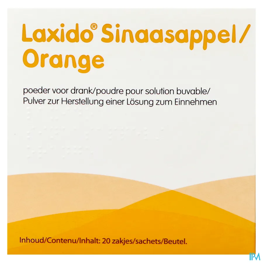 packshot van Laxido Sinaas 20 zakjes