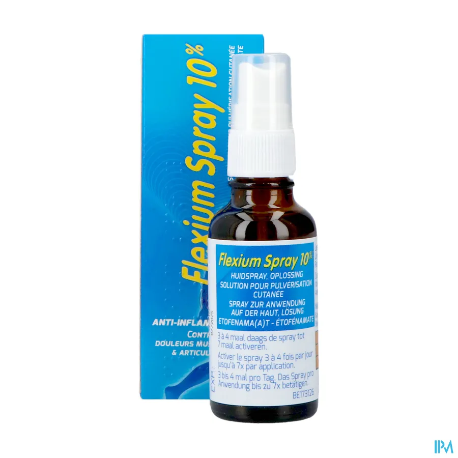 productshot van Flexium Spray 10% 50ml