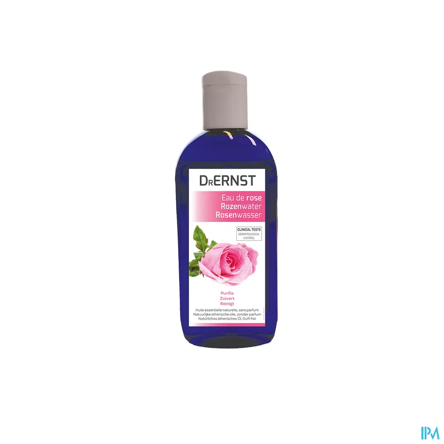 packshot van Dr Ernst Reinigend Rozenwater met Natuurlijke Etherische Olie, Zonder Parfum 200 ml