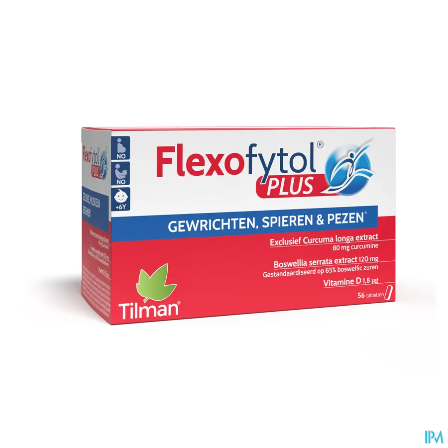 packshot van Flexofytol Plus 56 Tabletten