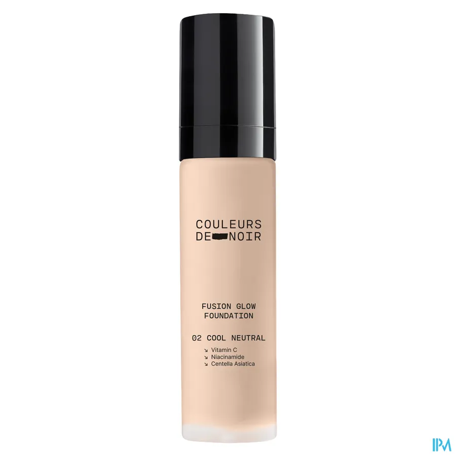 productshot van Couleurs de Noir Fusion Glow Foundation 02 Cool Neutral