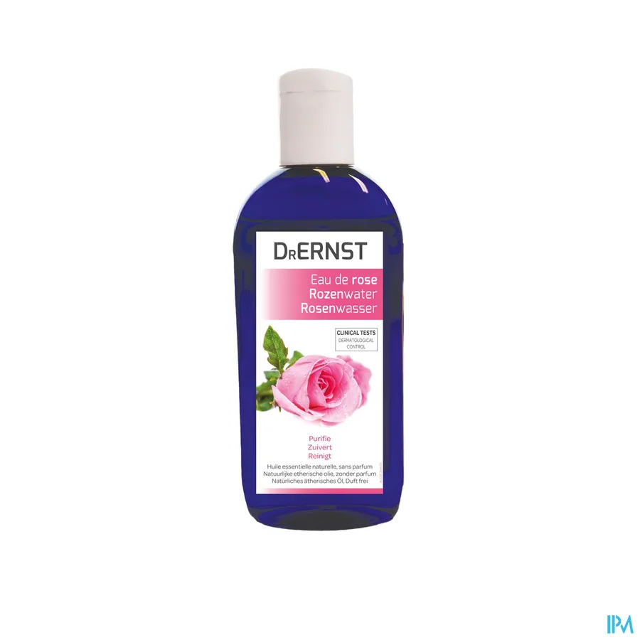 packshot van Dr Ernst Reinigend Rozenwater met Natuurlijke Etherische Olie, Zonder Parfum 200 ml