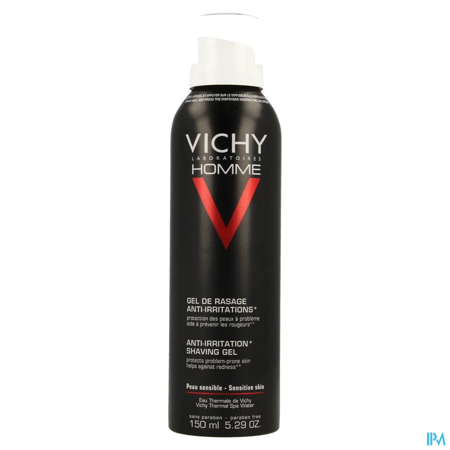 packshot van Vichy Homme Scheergel Anti-irritatie 150 ml