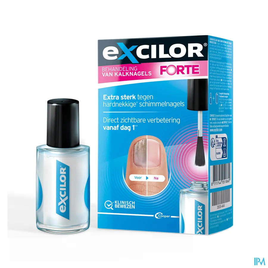 productshot van Excilor Forte voor Behandeling van Schimmelnagels 30 ml
