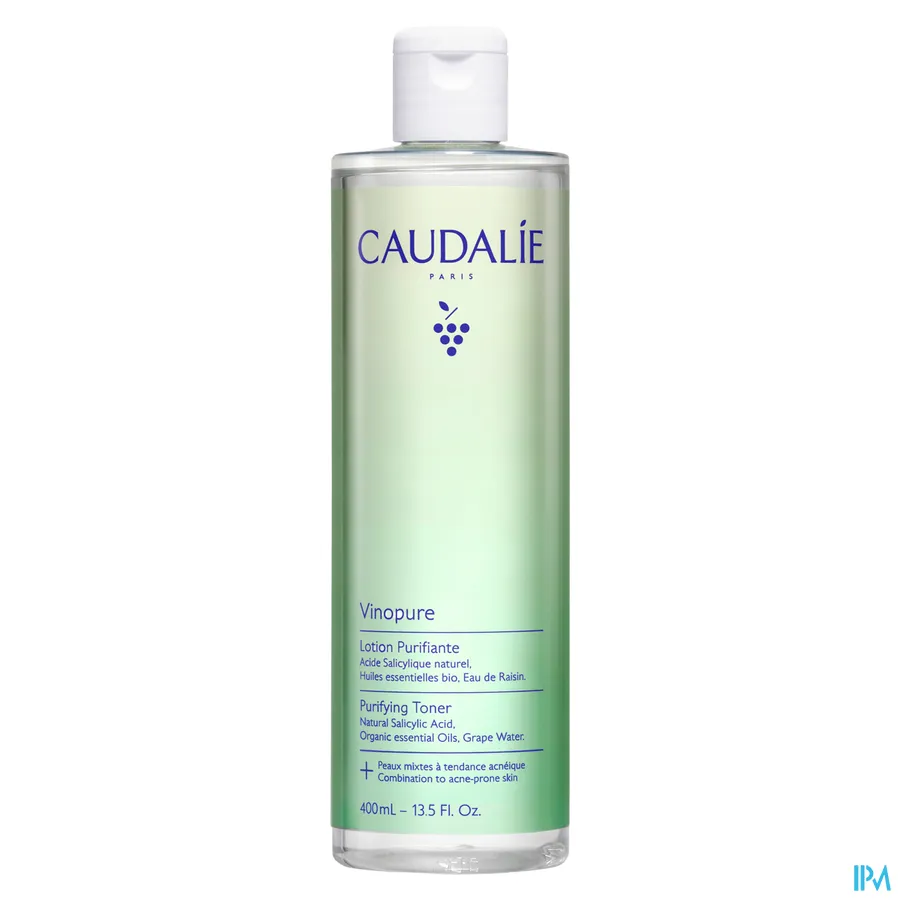 productshot van Caudalie Vinopure Zuiverende Lotion 400 ml
