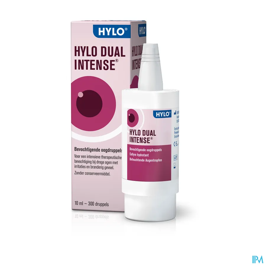 productshot van Hylo-dual Intense Oogdruppels 10 ml