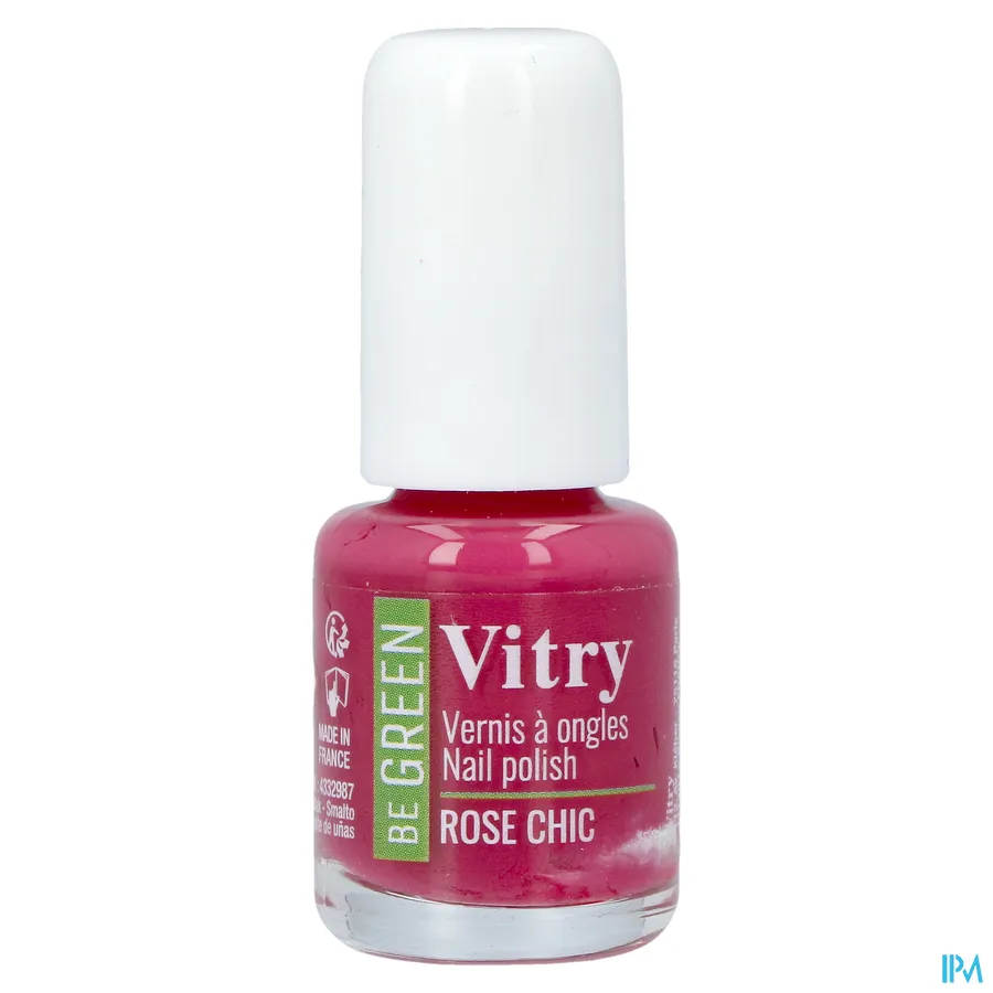 packshot van Vitry Vao Be Green Nagellak Rose Chic 6 ml