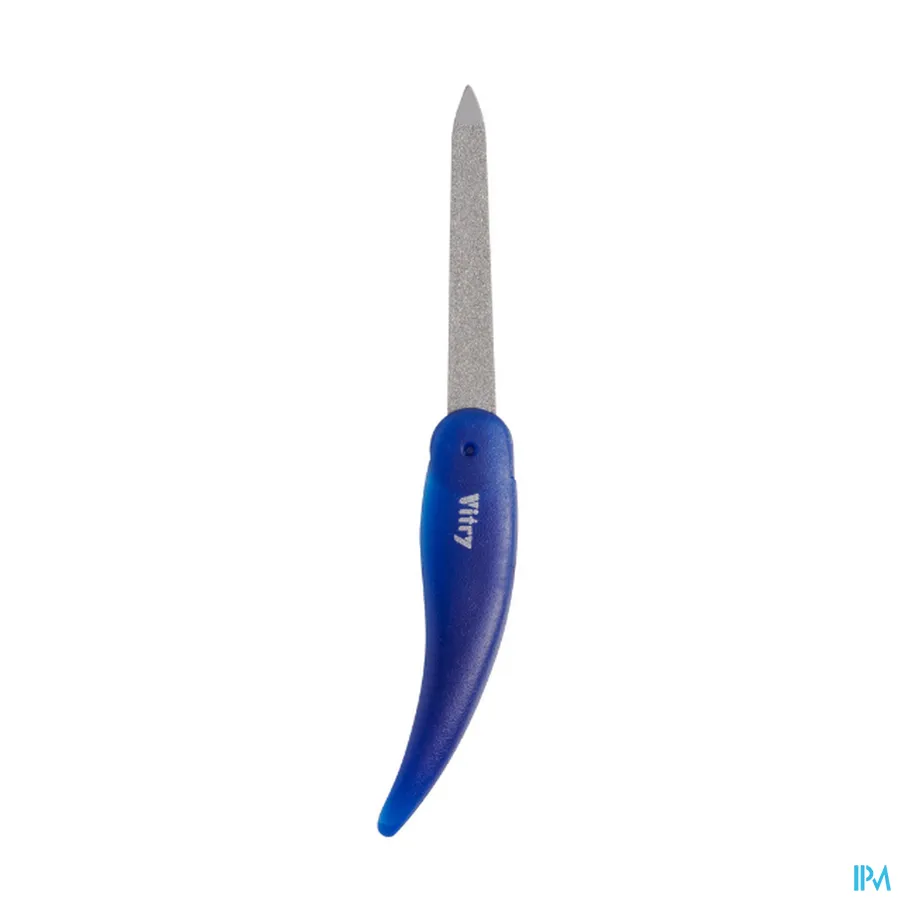 productshot van Vitry Nagelvijl in Saffier voor Manicure Plooibaar Zakformaat