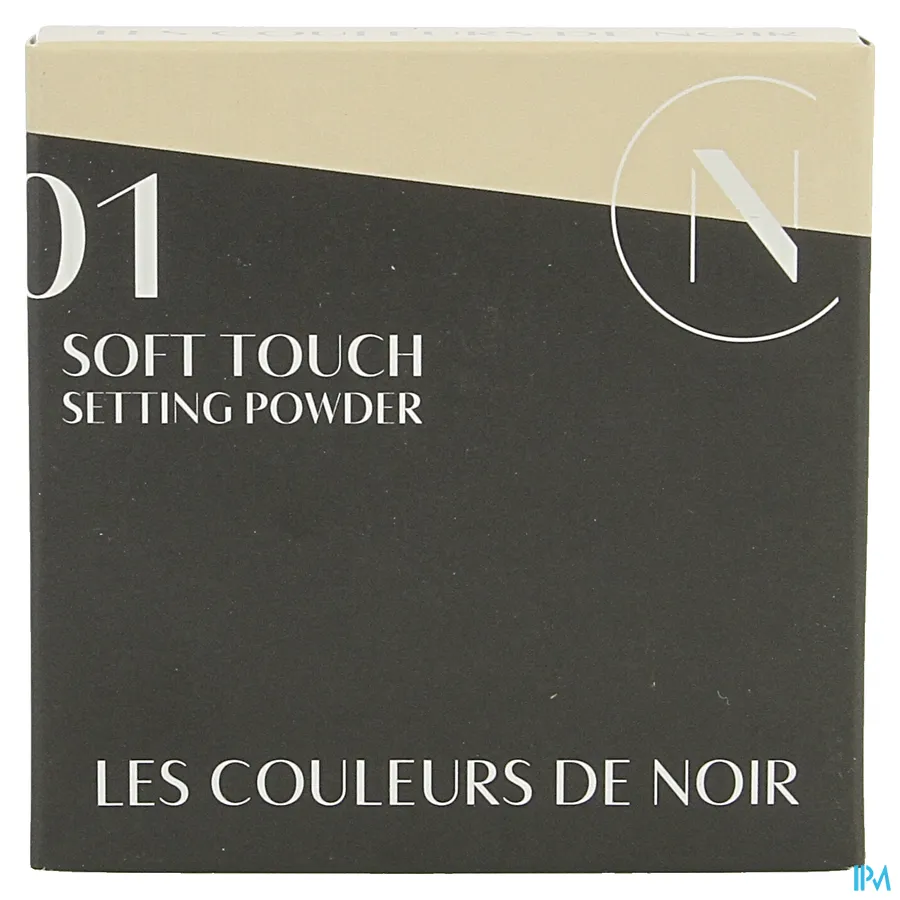 packshot van Les Couleurs De Noir Soft Touch Setting Powder 01 Beige Les Couleurs De Noir Soft Touch Setting Powder 01 Beige 9,5 g