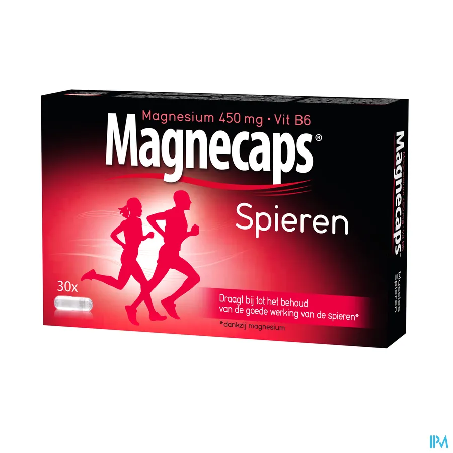 packshot van Magnecaps Spieren 30 Capsules