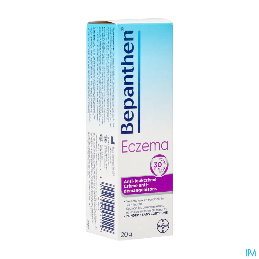 packshot van Bepanthen Anti-Jeuk Crème 20 g