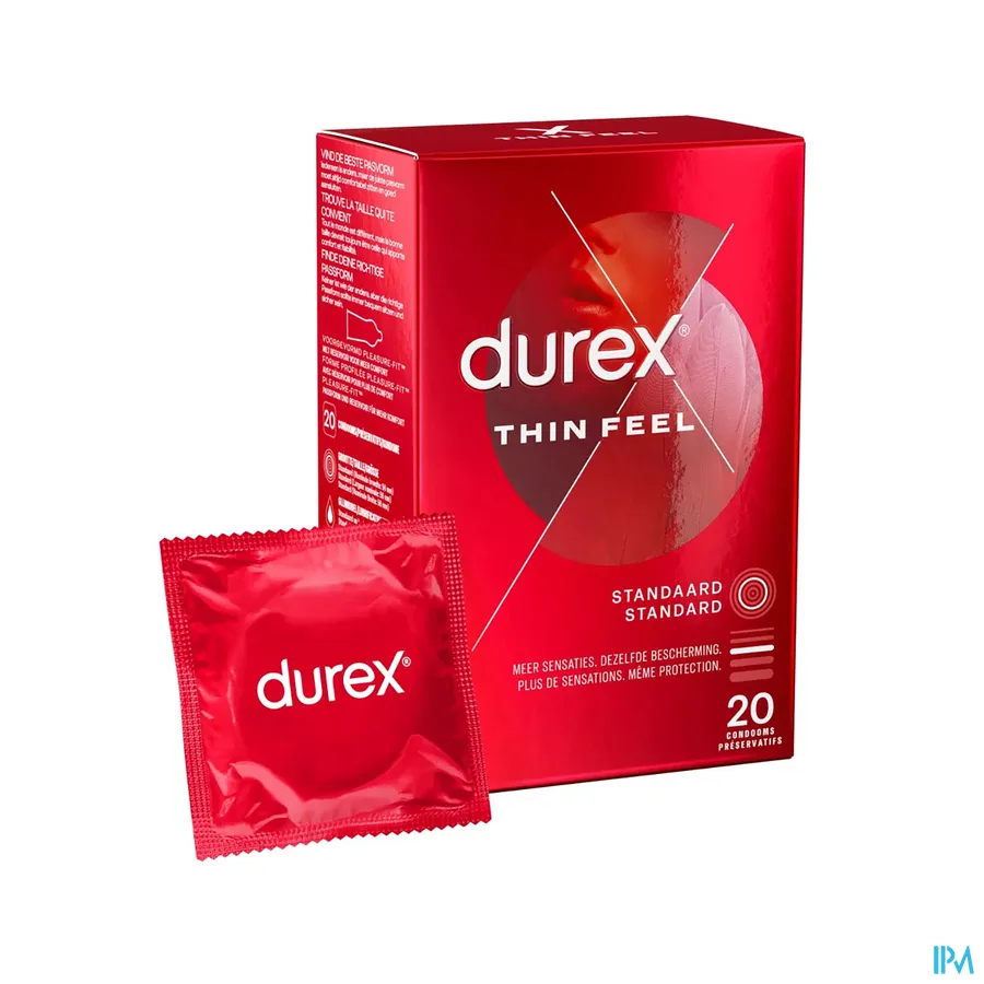 productshot van Durex Thin Feel Condooms 20 stuks