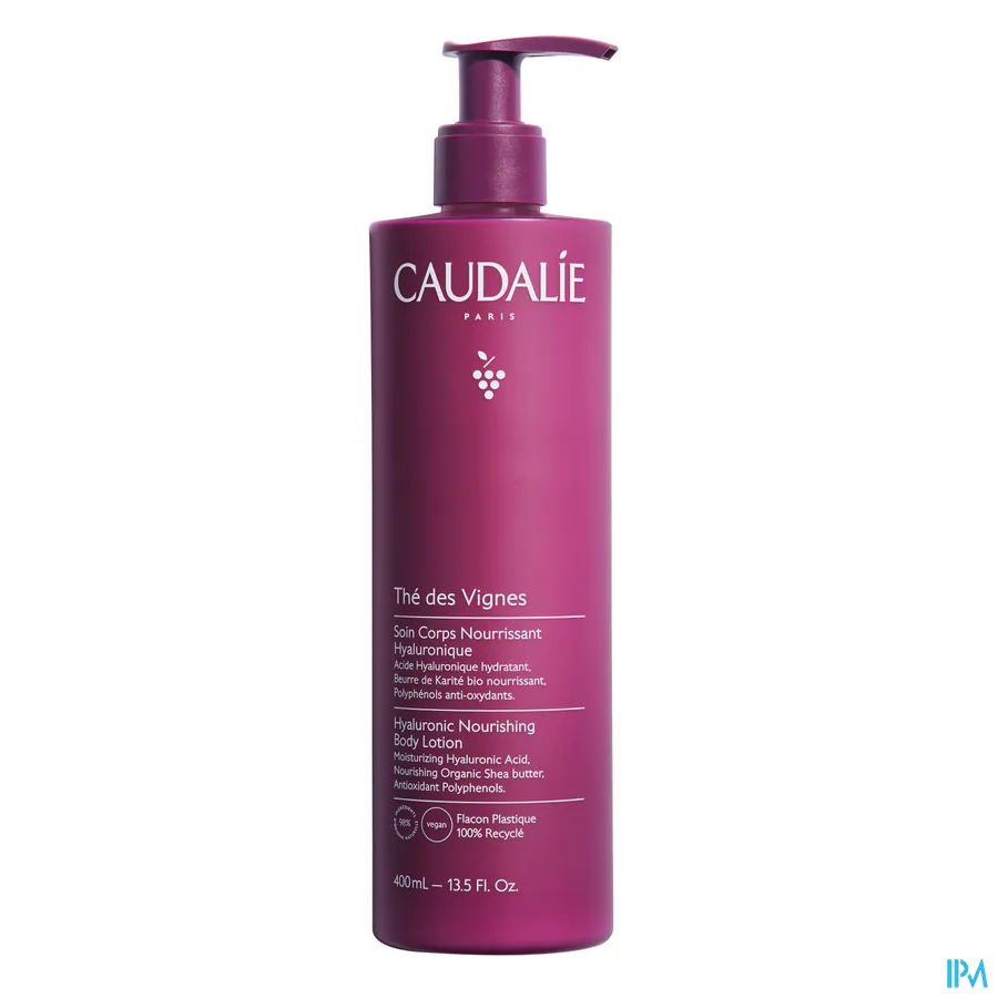 packshot van Caudalie Lichaam Voedende Verzorg.the Vignes 400ml