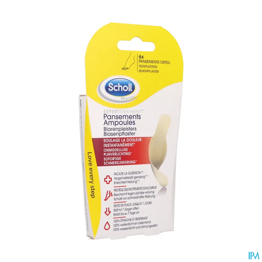 packshot van Scholl Blarenpleister Teenpleister Set 6 stuks