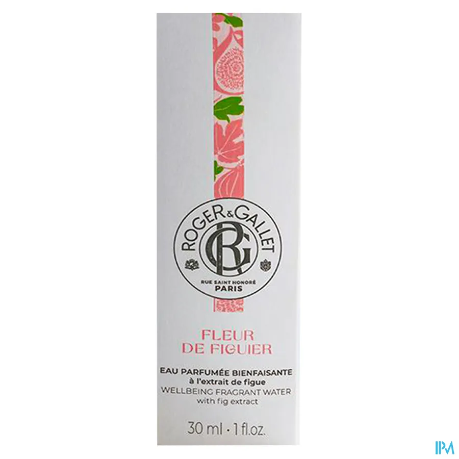 packshot van Roger & Gallet Fleur de Figuier Eau Parfumée 30 ml