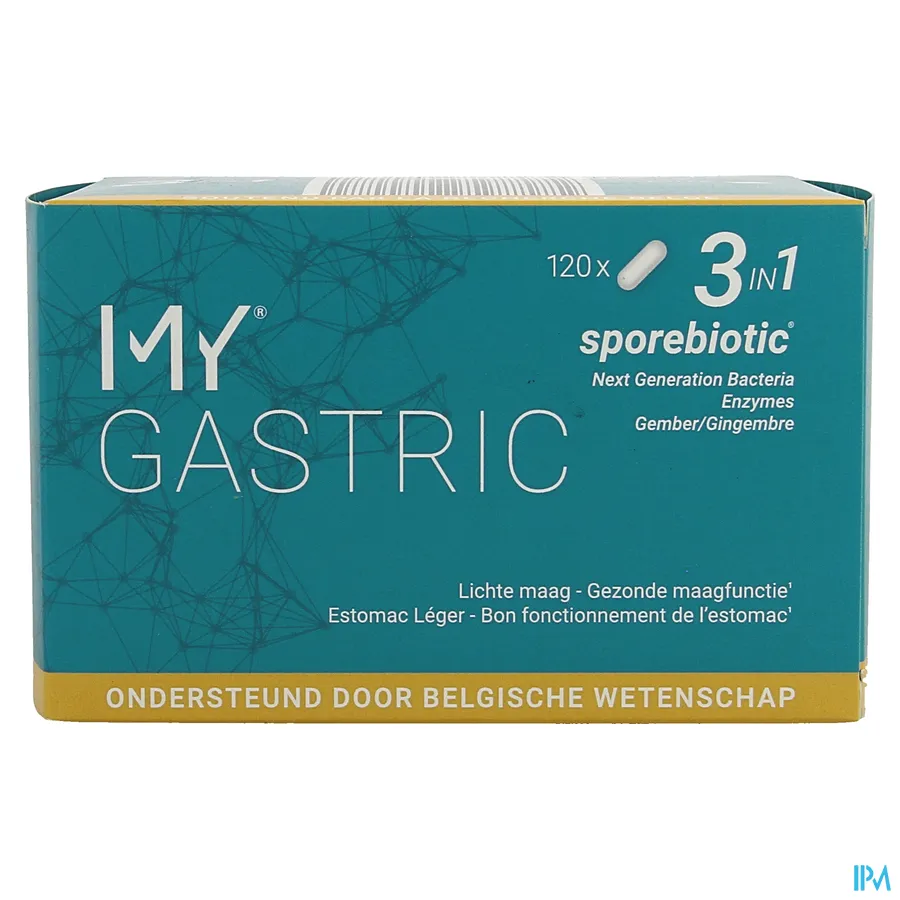 packshot van My Gastric 120 capsules