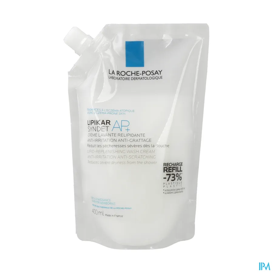 packshot van La Roche-Posay Lipikar Refill Syndet AP+ 400 ml
