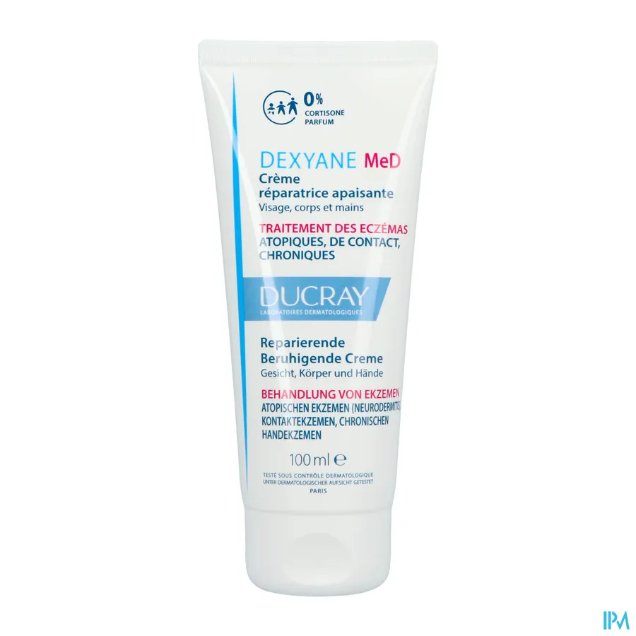 productshot van Ducray Dexyane MeD Herstellende Verzachtende Crème 100 ml