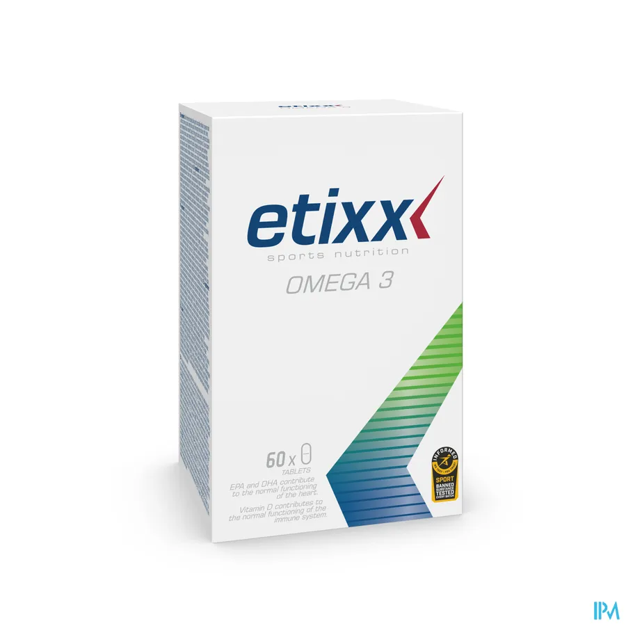 packshot van Etixx Omega 3 - 60 Softgels