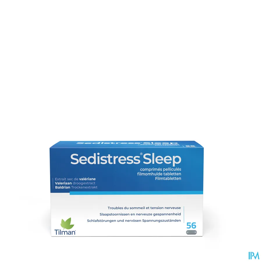 packshot van Sedistress Sleep 56 tabletten