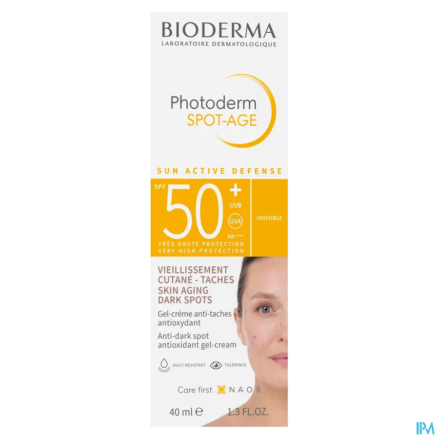 packshot van Bioderma Photoderm Spot-Age SPF 50+ 40 ml