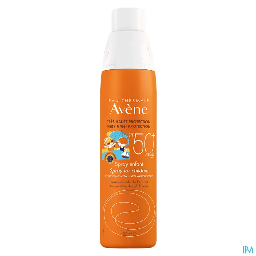 packshot van Avène Zonnespray voor Kinderen SPF 50+ 200 ml