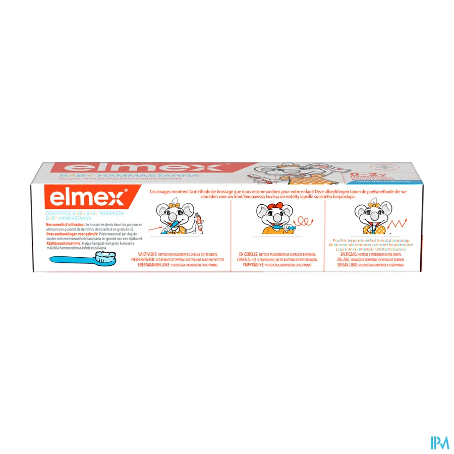 packshot van Elmex Babytandpasta 50 ml