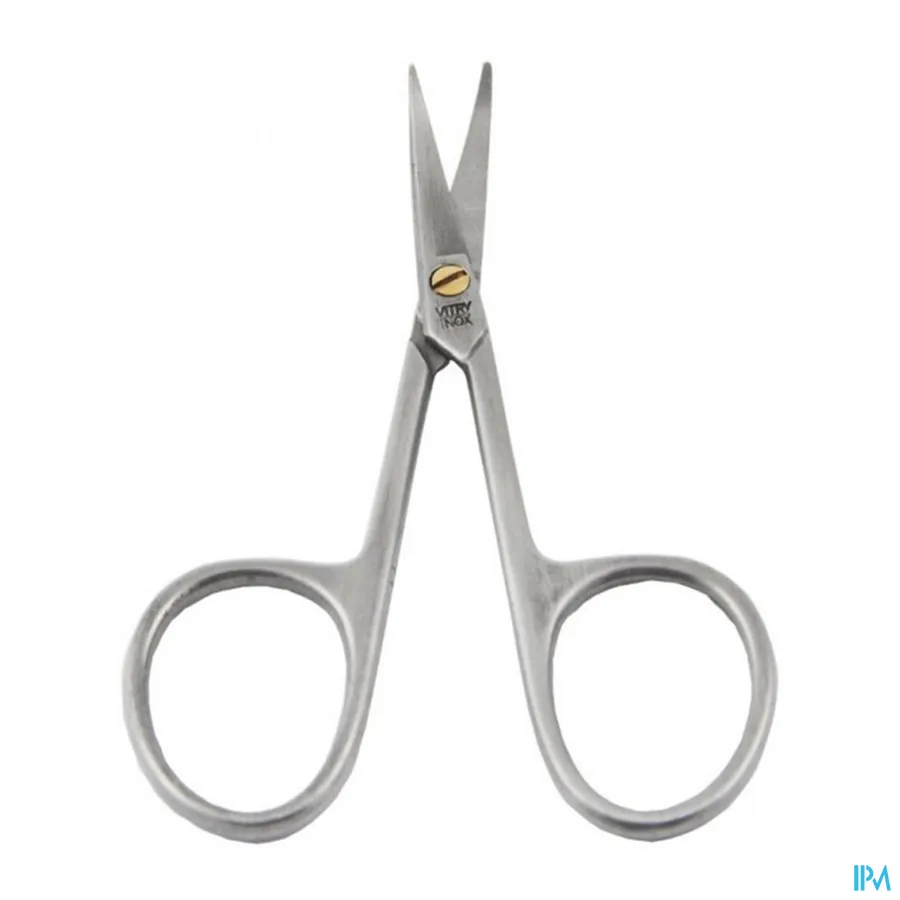 productshot van Vitry Nagelriemvelletjesschaar met Gebogen lemmetten