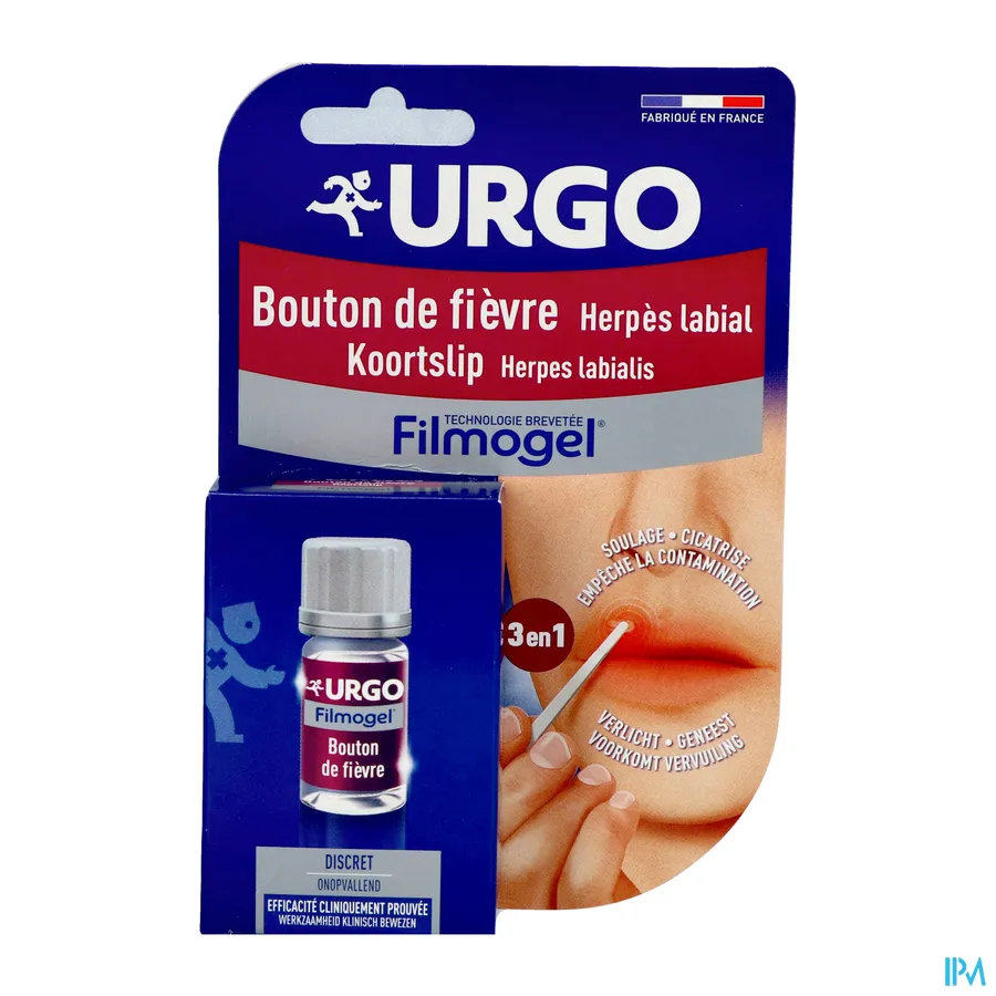 packshot van Urgo Filmogel Koortslip 3 ml