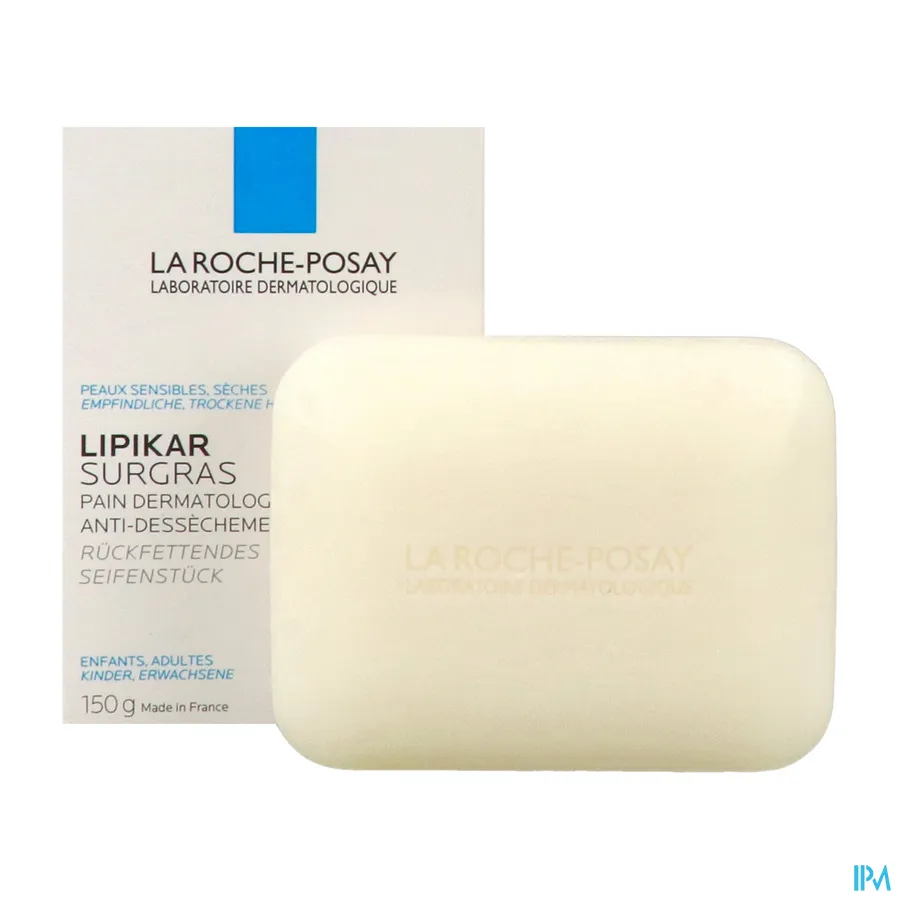 productshot van La Roche-Posay Lipikar Overvette Zeep 150 g