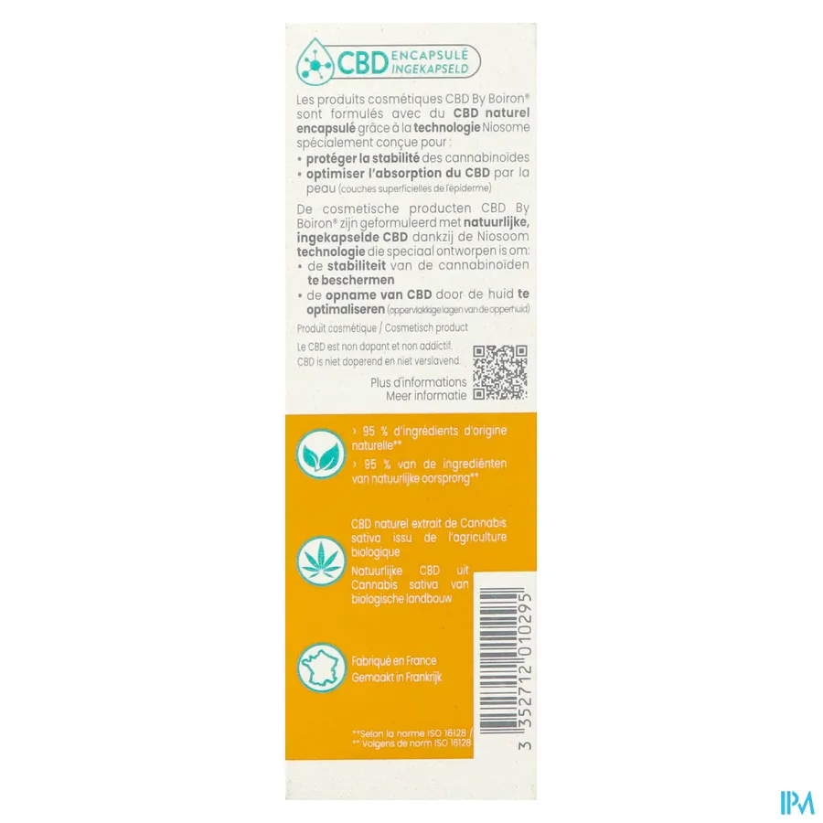 packshot van Cbd Gel Creme Verzachtend & Kalmerend 120g Boiron