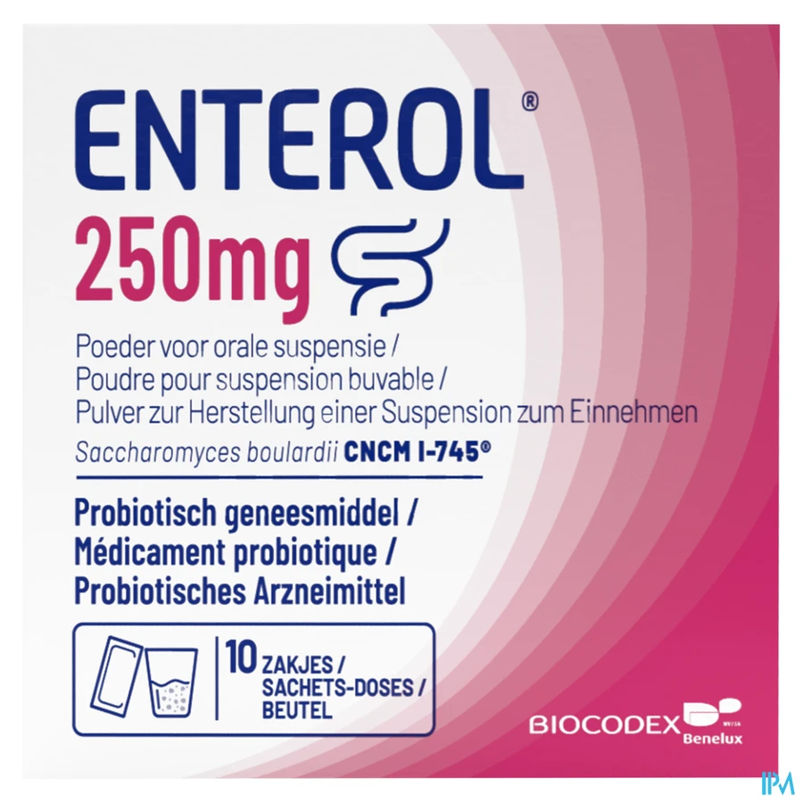 packshot van Enterol 10 Zakjes