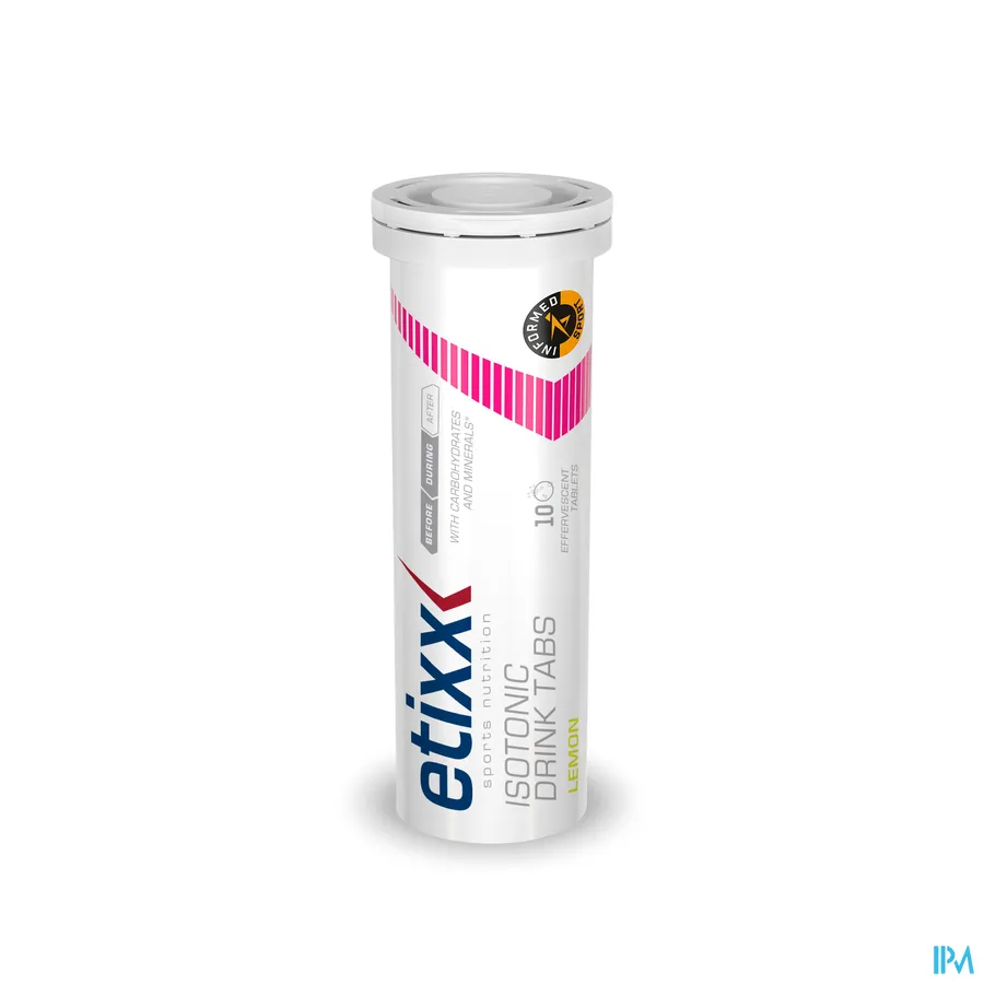productshot van Etixx Isotonic Lemon Bruistabletten 10