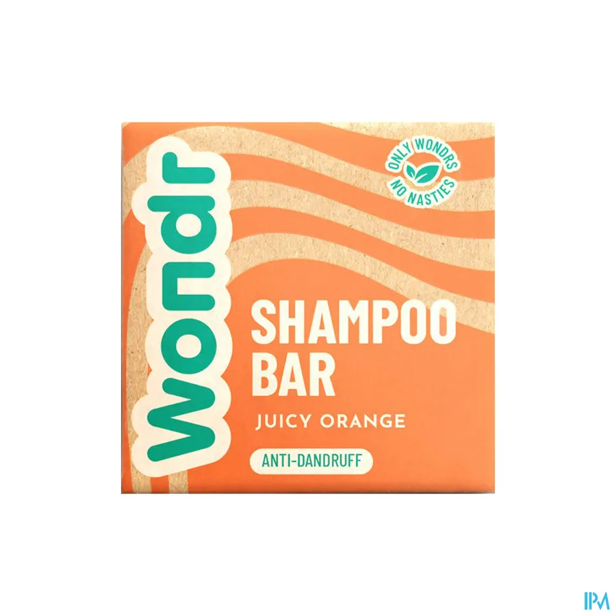 packshot van WONDR Shampoo Bar Juicy Orange 55 g