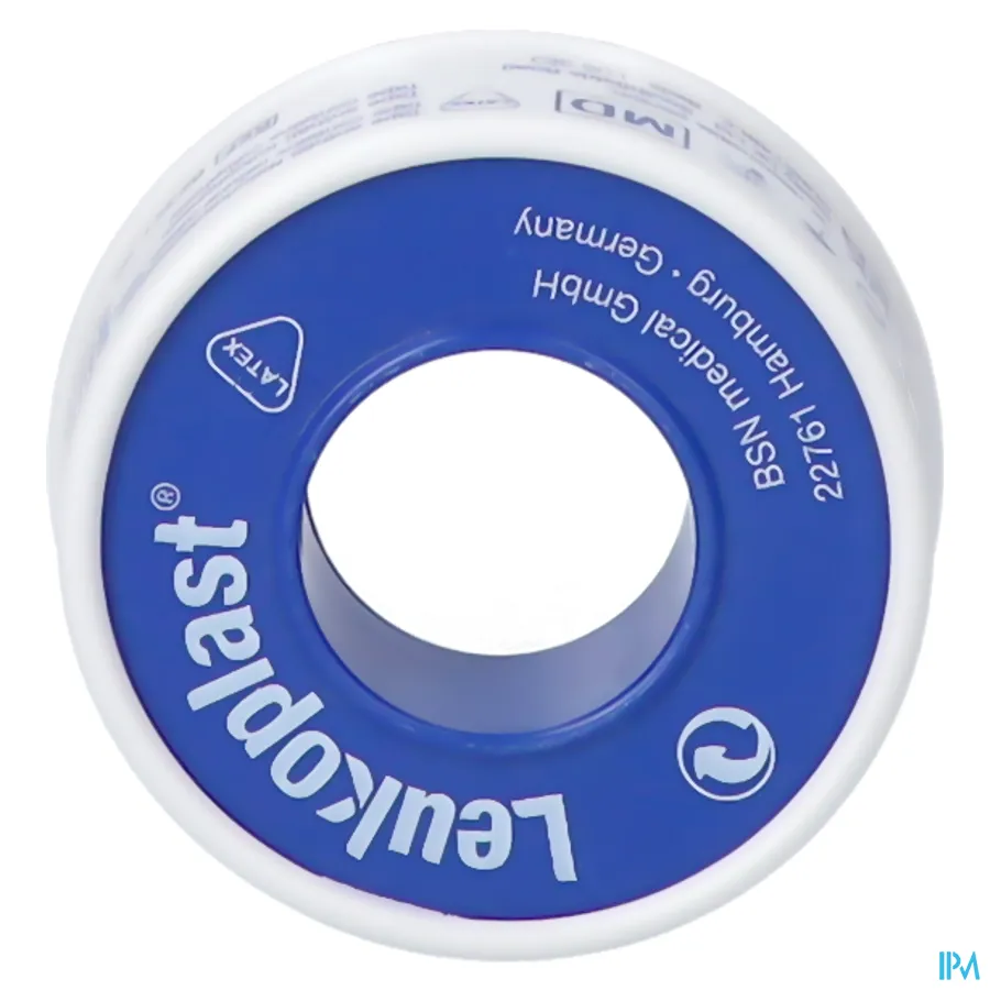 packshot van Leukoplast Kleefpleister Waterdicht Deksel 1,25 cm x 5 m 1 stuk