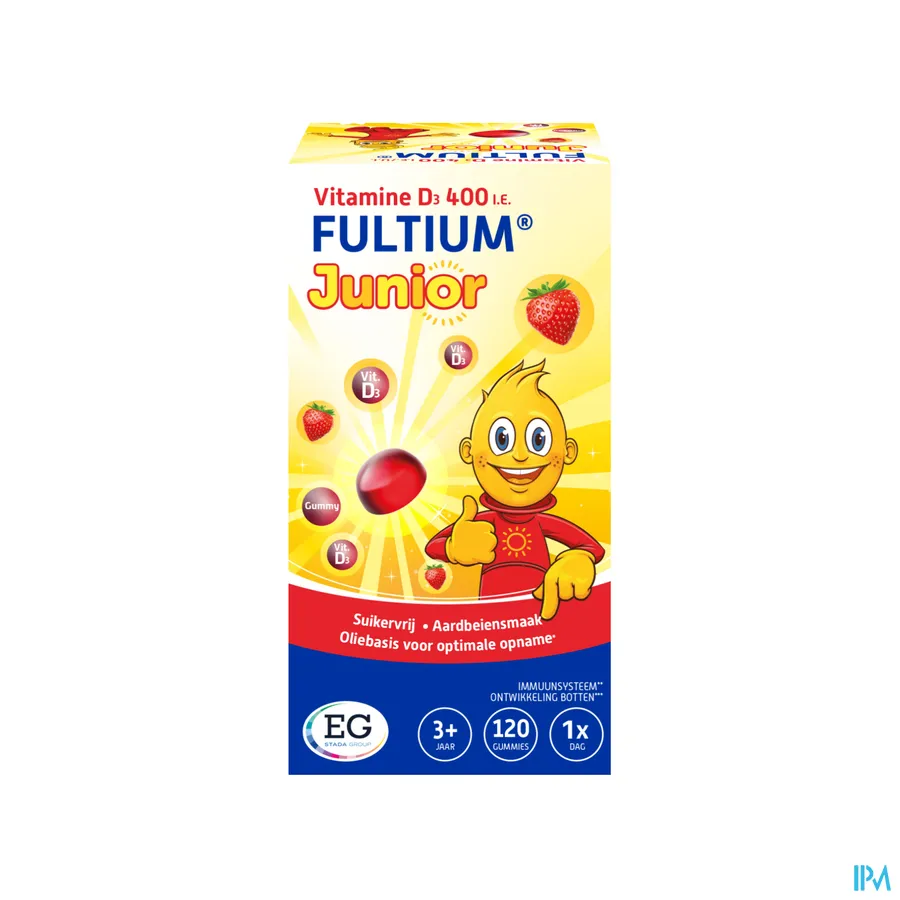 packshot van Fultium D3 Junior Gummies 120