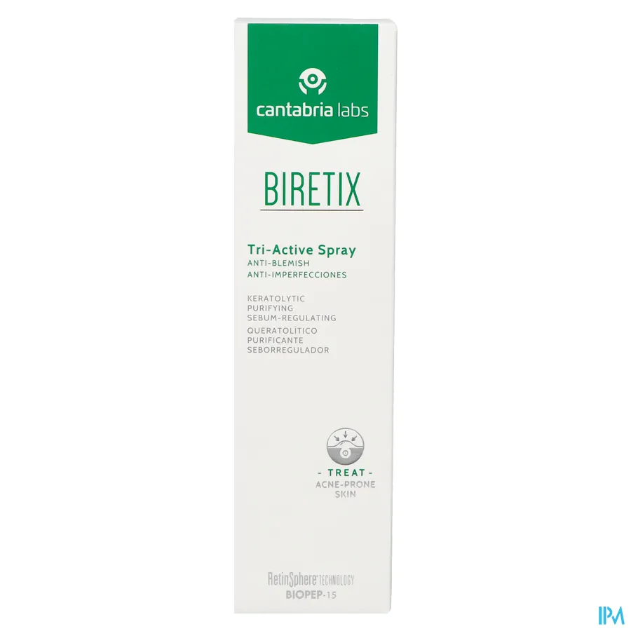 packshot van Biretix Tri-active Spray 100 ml