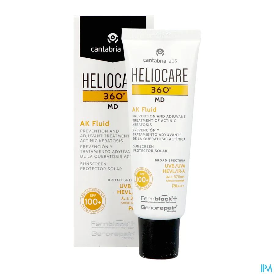 productshot van Heliocare 360° MD AK Fluid 50 ml