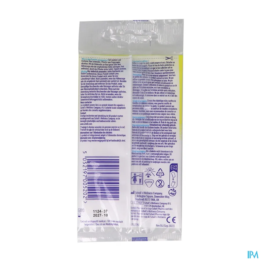 packshot van Scholl Likdoornbescherming 9 Vilten Ringen