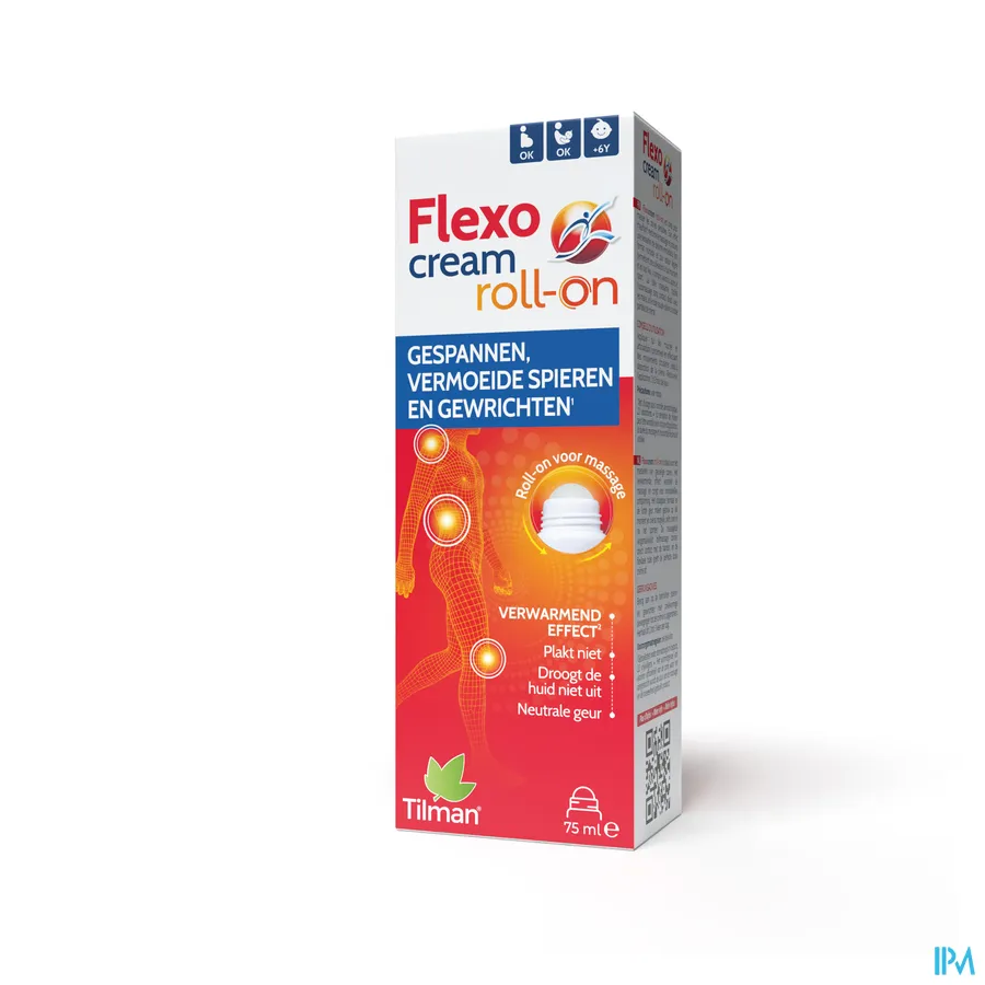 packshot van Flexo Cream Roll-On 75 ml