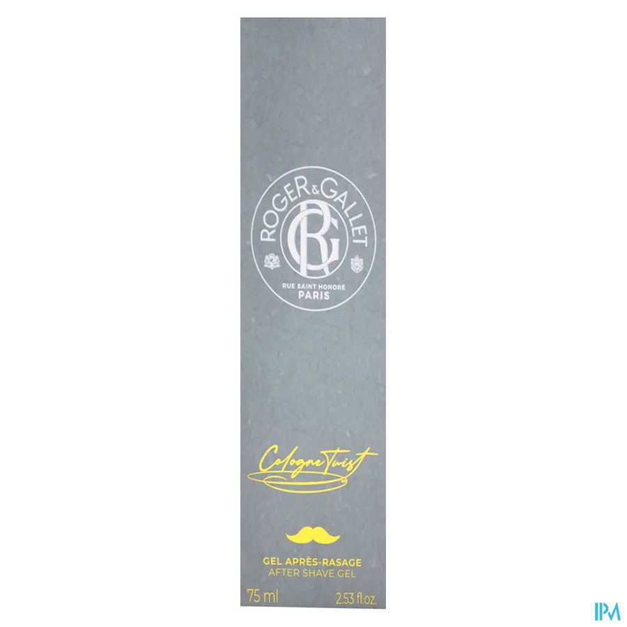 packshot van Roger & gallet Cologne Twist Aftershave 75 ml