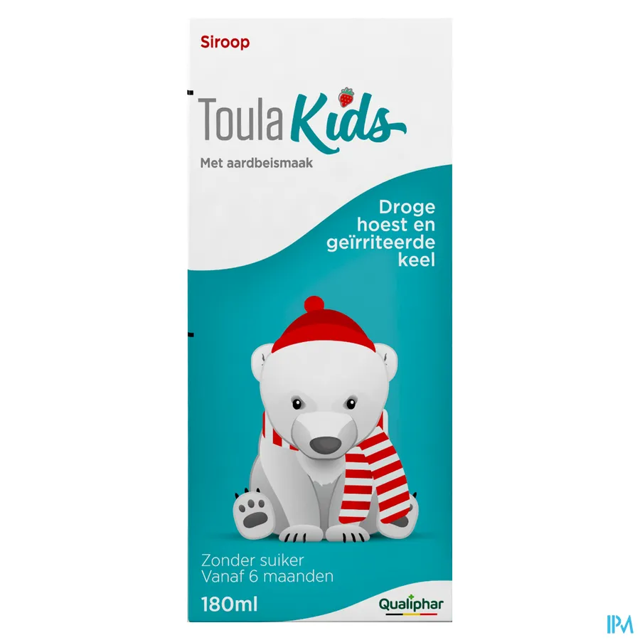 packshot van ToulaKids Siroop 180ml
