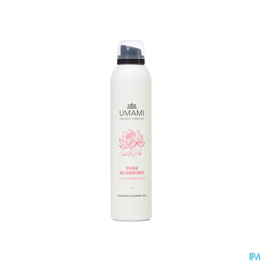 packshot van Umami Pure Blossoms Doucheschuim