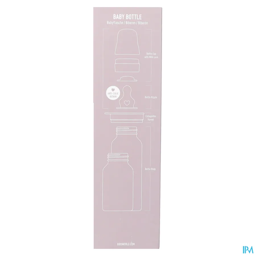 packshot van Bibs Zuigfles Grow&flow Combipack Ivory