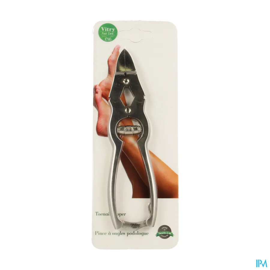 packshot van Vitry Teennageltang in Inox