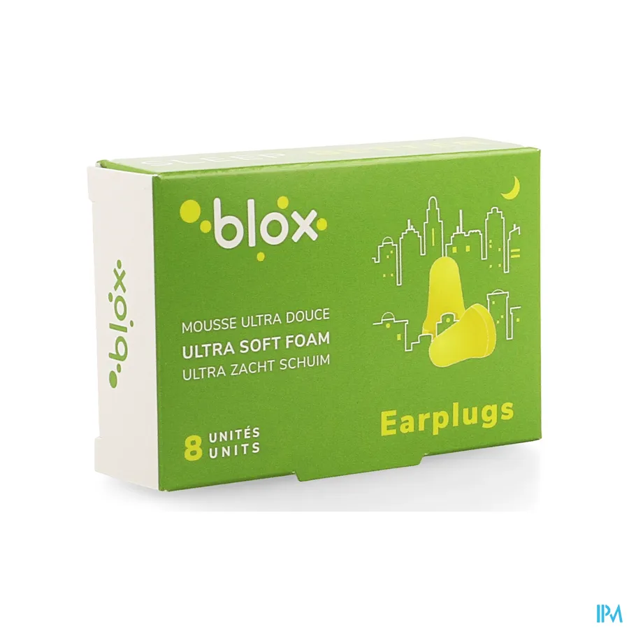 packshot van Blox Conisch Schuim Anti-Lawaaioordopjes 4 Paar