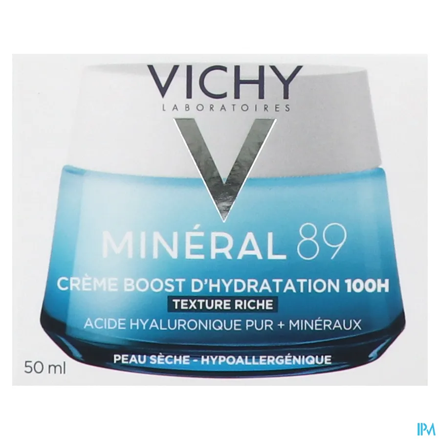 packshot van Vichy Minéral 89 Hydraterende Crème 100U 50 ml